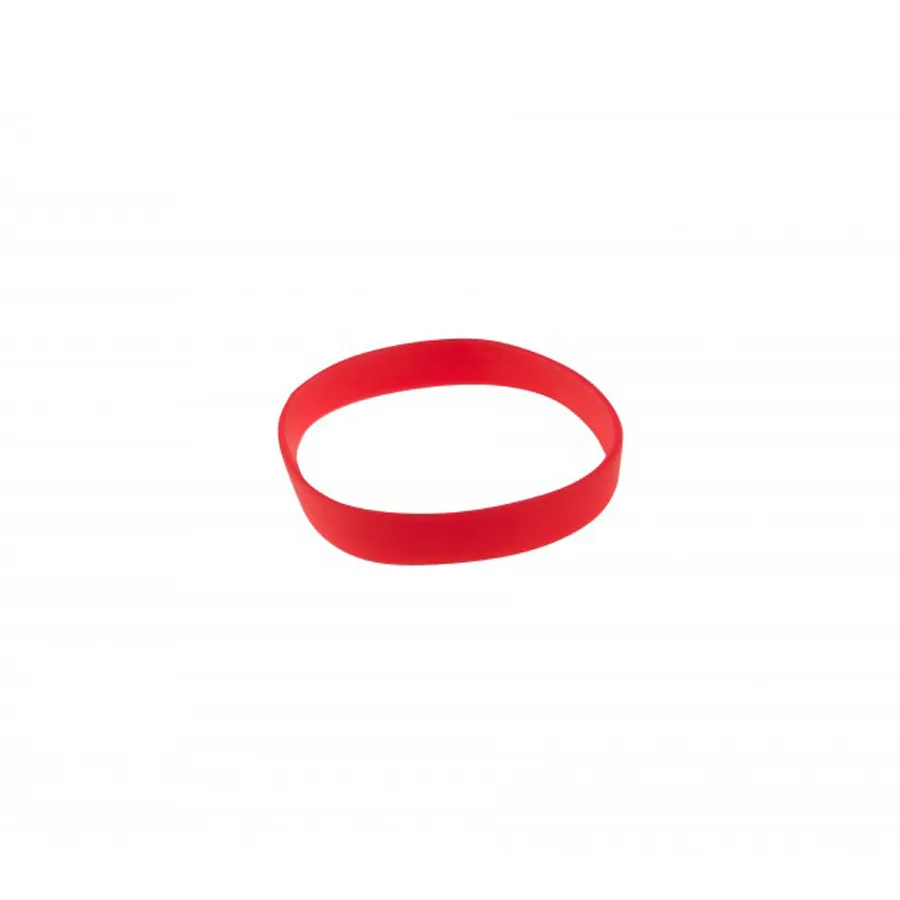 Bracelets en silicone personnalisés - rouge