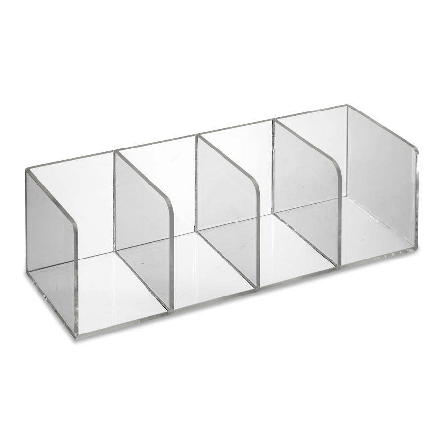 Présentoirs porte cartes - Plexiglass transparent - Banque accueil