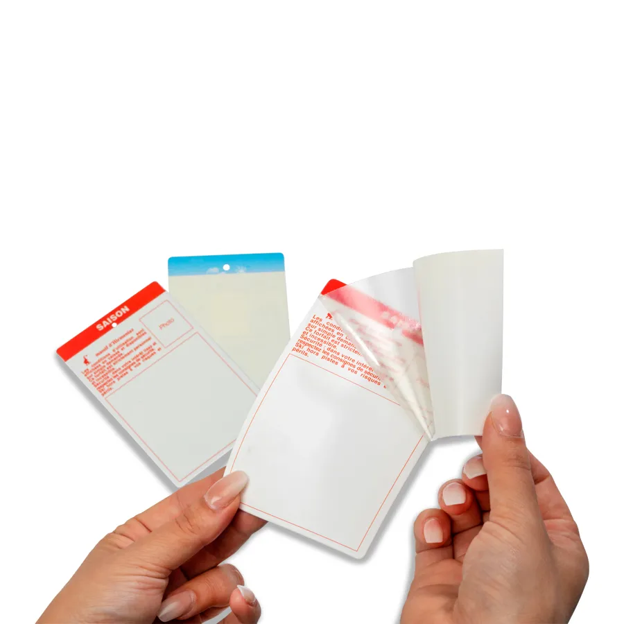 support pvc avec overlay