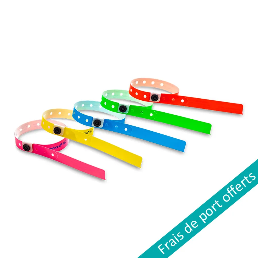 Bracelet en plastique vinyle