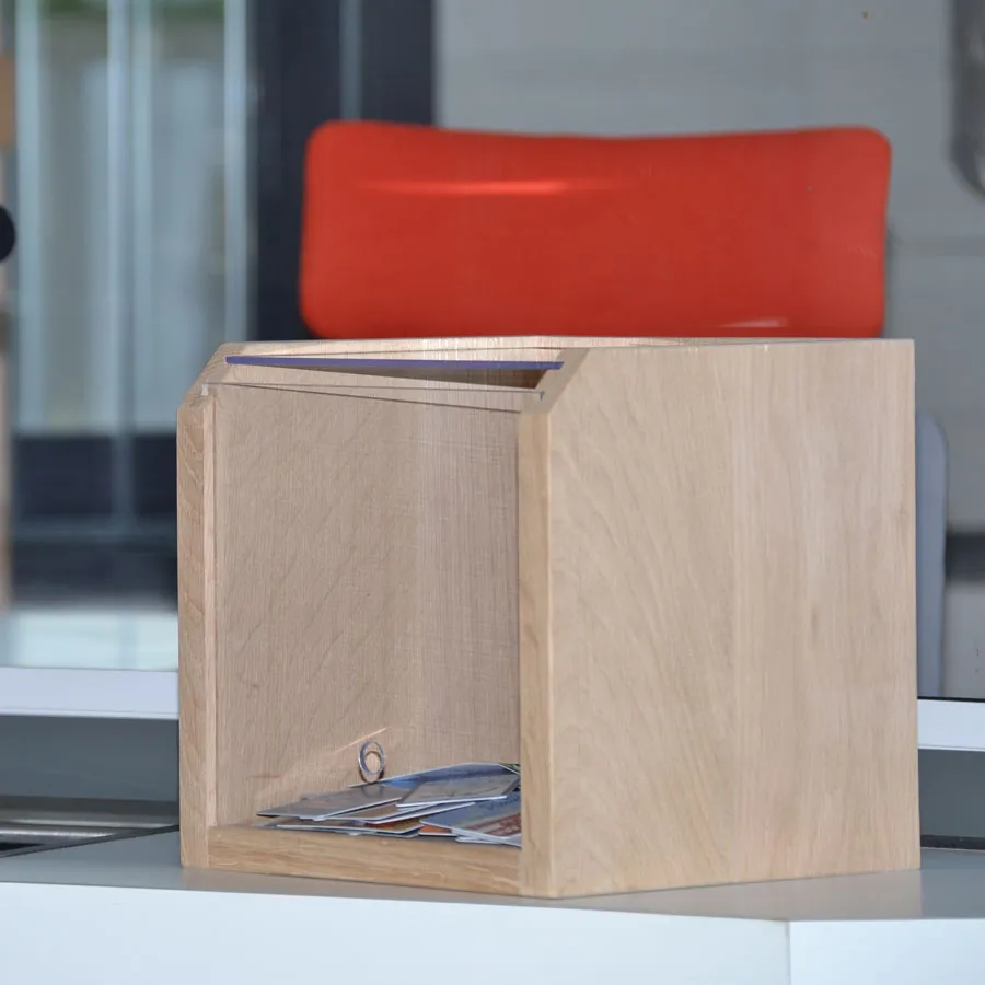 urne en bois