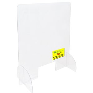 Vitre de protection Plexiglas barrière hygiénique 150x70cm - FLxBAR2