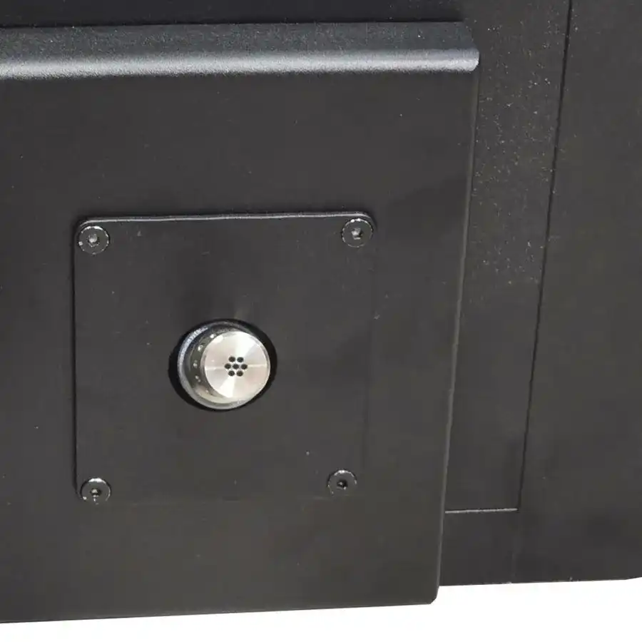 guichet vitré avec micro intégré