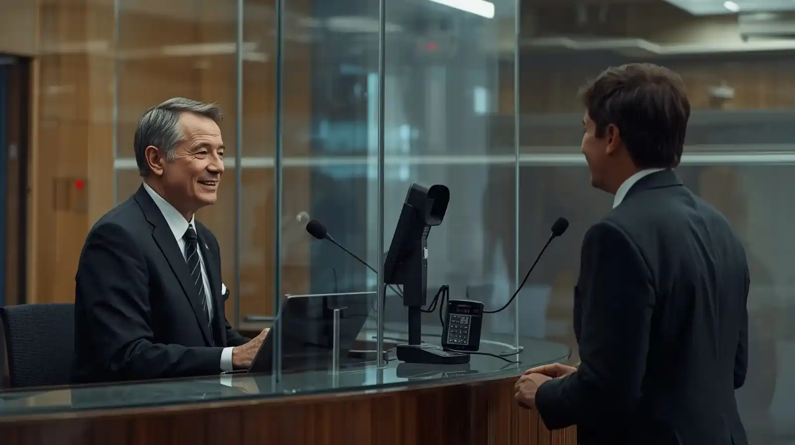 interphonie - communication guichet accueil ambassade