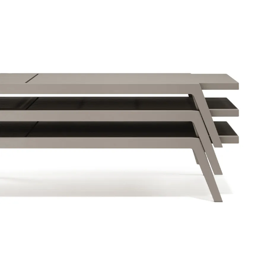 bain de soleil empilable